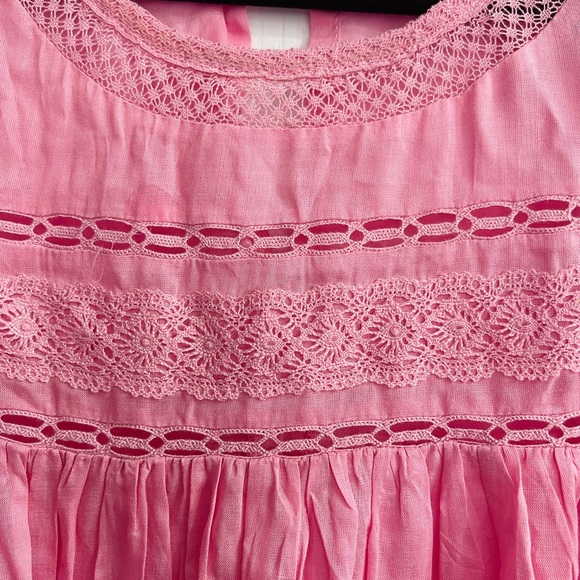 Sportsgirl pink baby doll style blouse - Picture 4 of 4